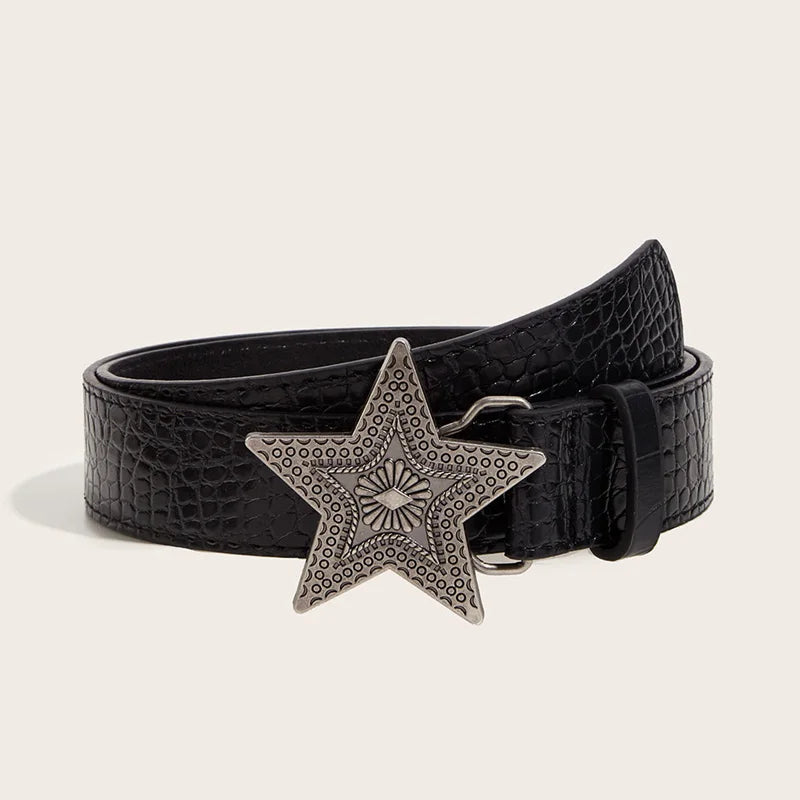 Lomie3 Women’s Y2K 1 or 2 pack retro star belt