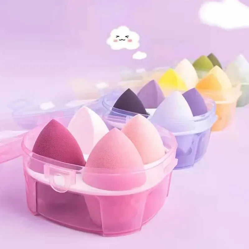Vixa 4 Pc beauty blender egg carton set