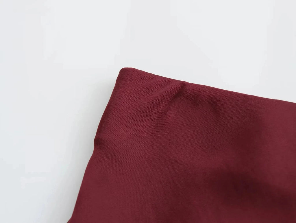 Sorelle Women's long satin maxi skirt