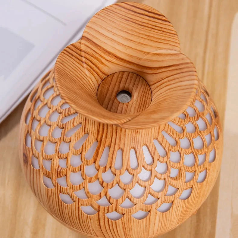 Cassora boho LED air humidifier x aroma diffuser