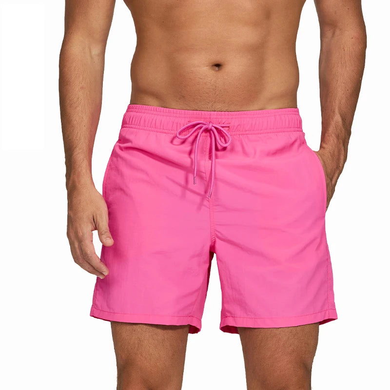 Sonlae Men's solid swimming trunks