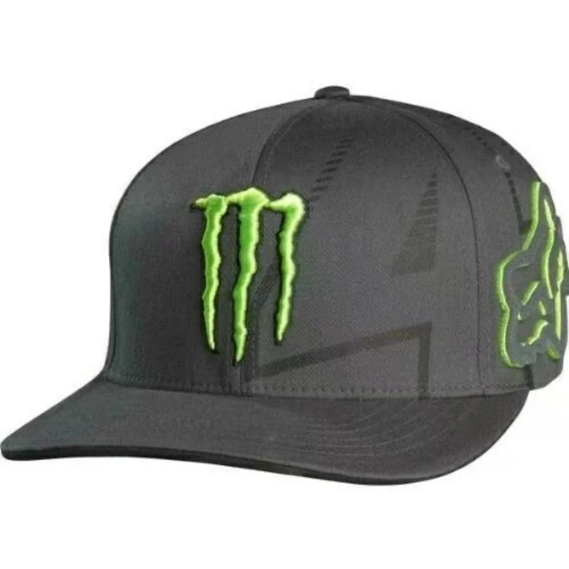 Monster x Fox racing Y2K snapback