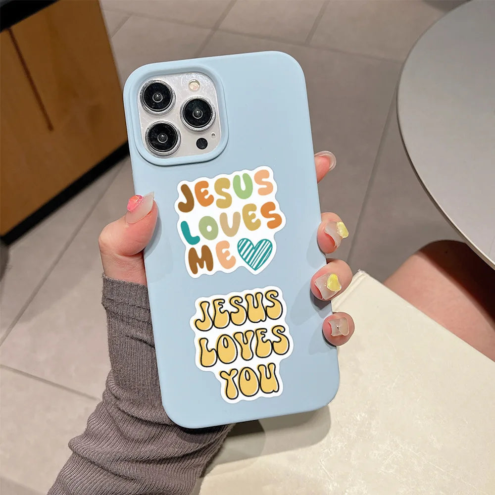 Eterna 54 Pc Jesus loves you stickers