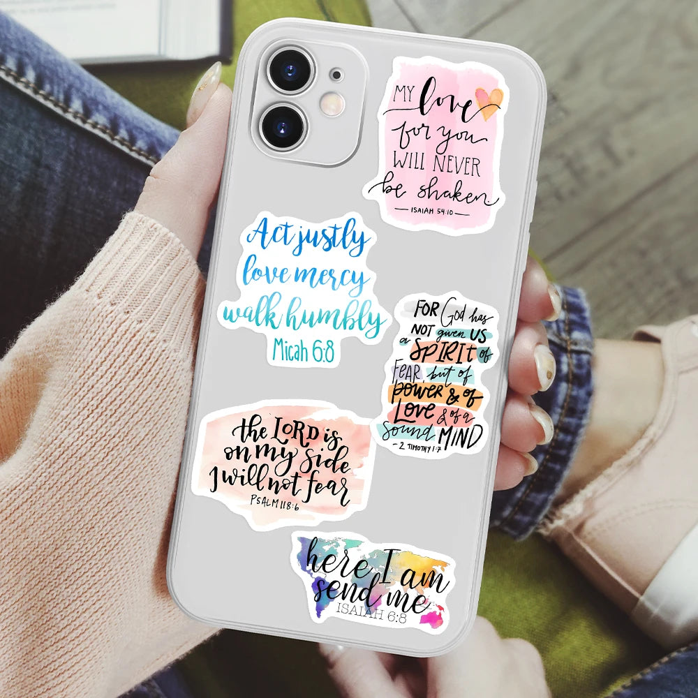 Eterna 64 Pc Bible verse stickers
