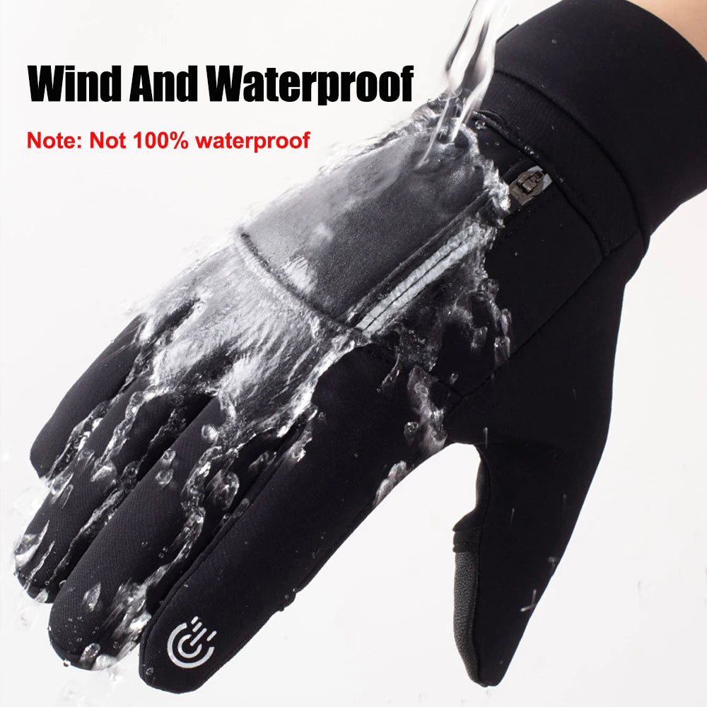 CoreX unisex water proof touch screen gloves with storage slot
