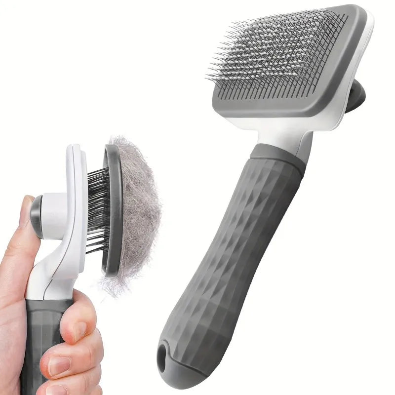 Nomu 2-in-1 pet grooming brush