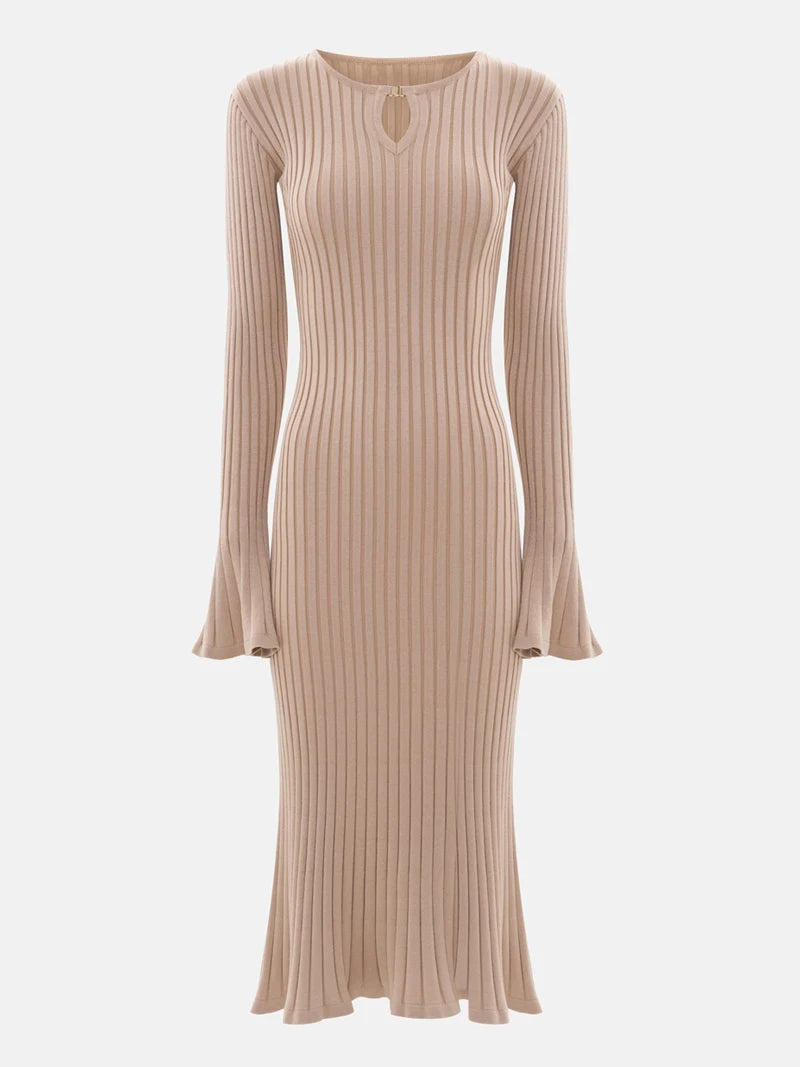 Sorelle Women's flare hem sweater dress