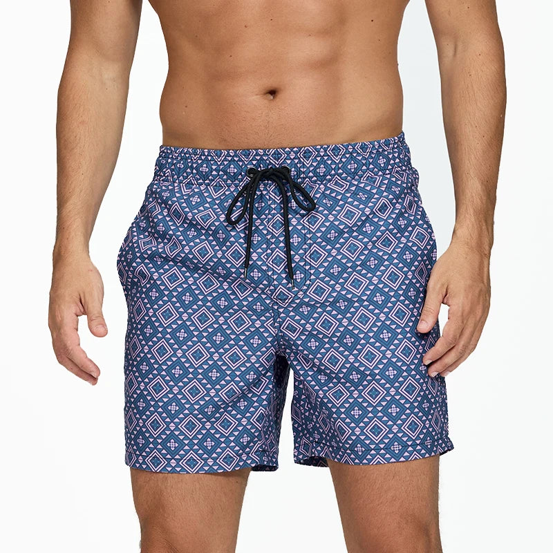Sonlae Men's multi print swimming trunks