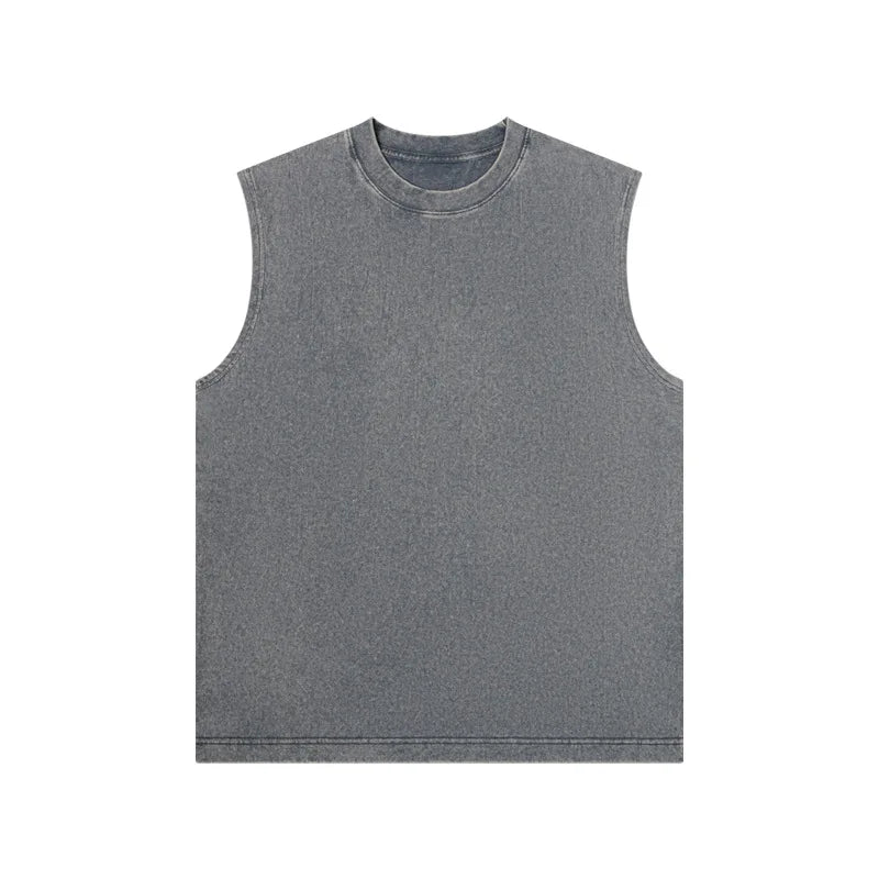 Arden Men's retro washed thick muscle shirt