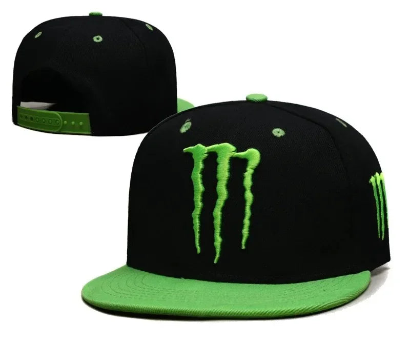 Monster x Fox racing Y2K snapback
