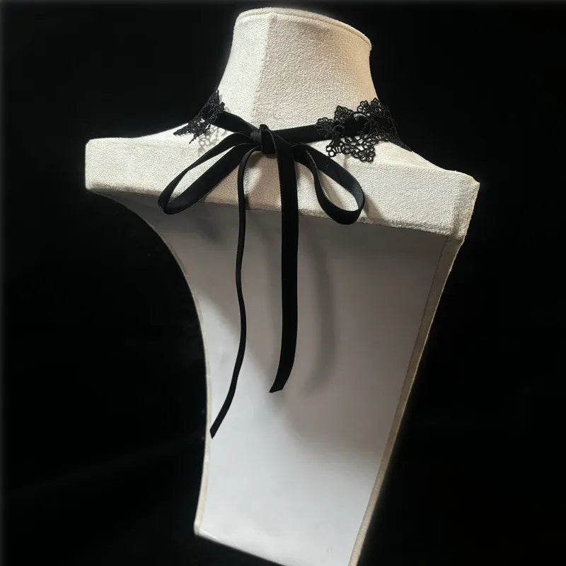 Nocturne Women’s 2 Pc adjustable gothic chokers