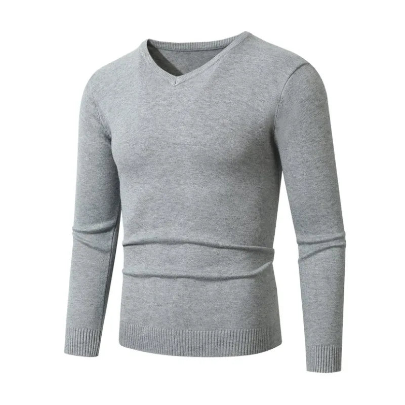 Arden Men's pullover v neck light knit sweater