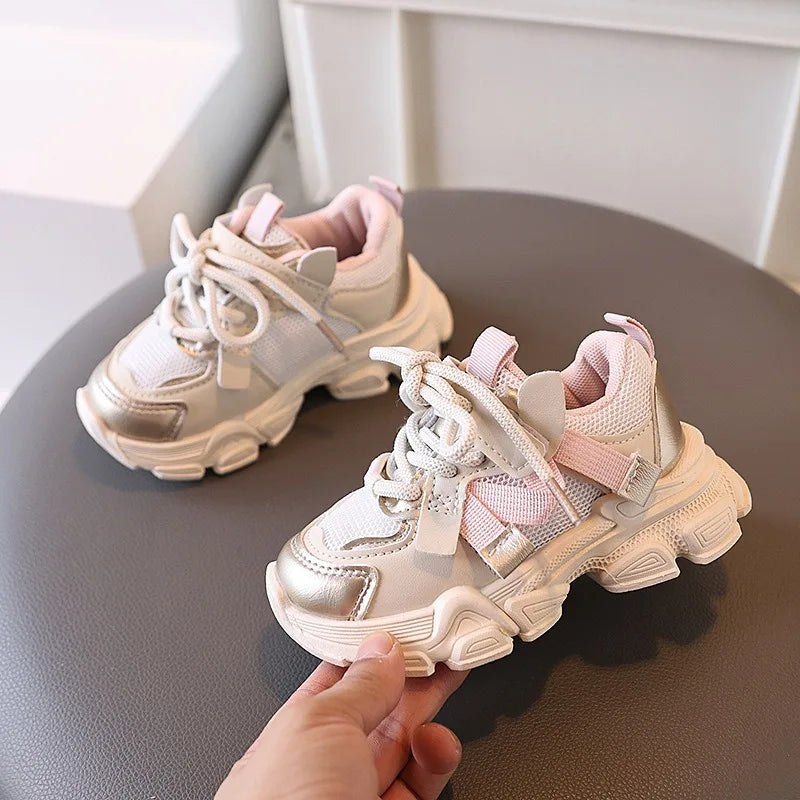 Vello Girl’s color patch sneakers