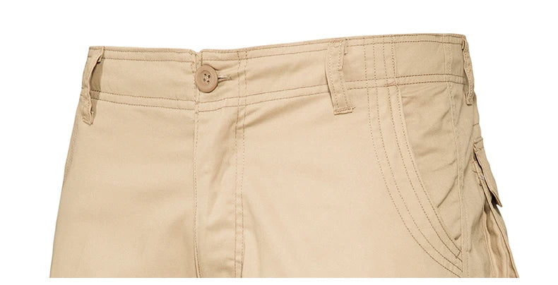 CoreX Men's solid cargo shorts