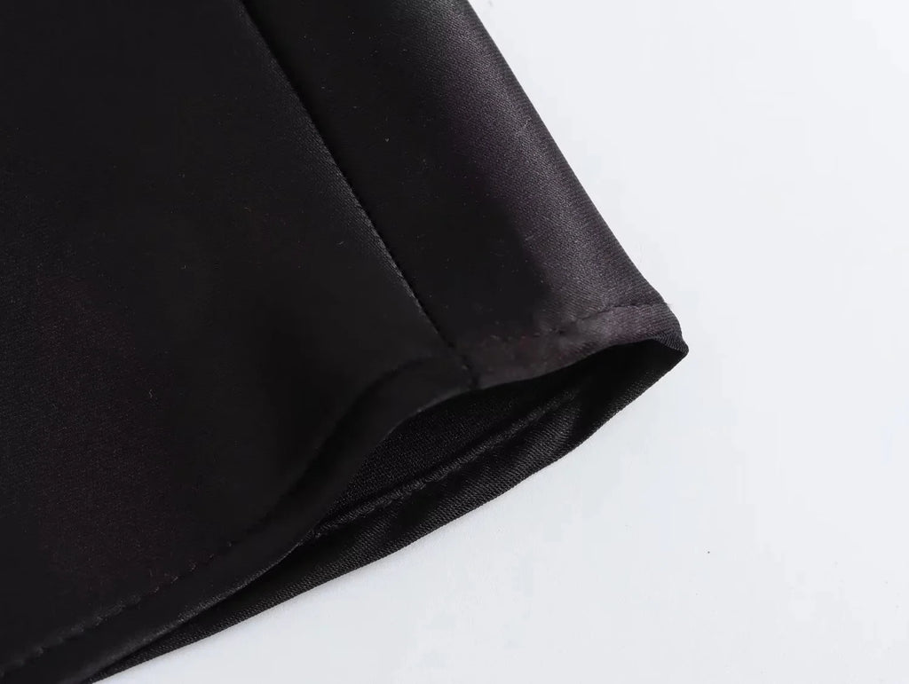 Sorelle Women's long satin maxi skirt