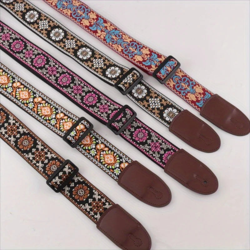 AMPD retro boho guitar strap