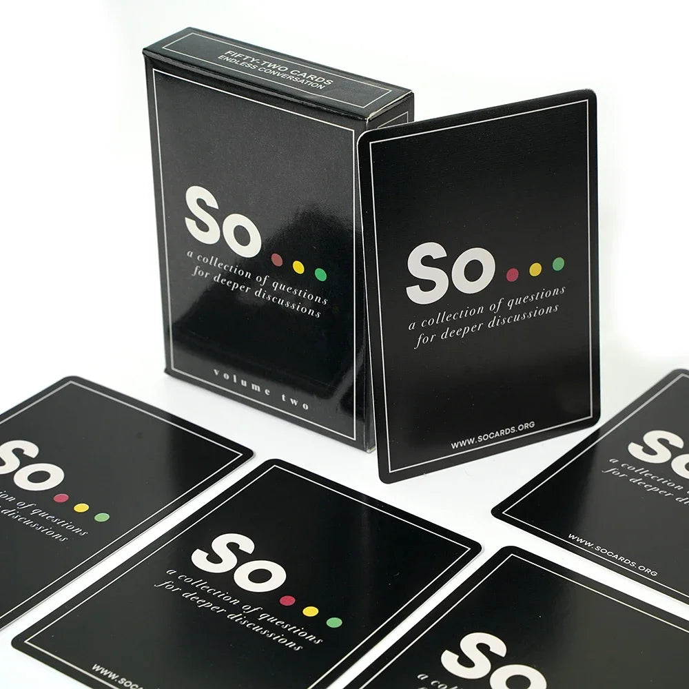 Joyvo So...conversation starter card game