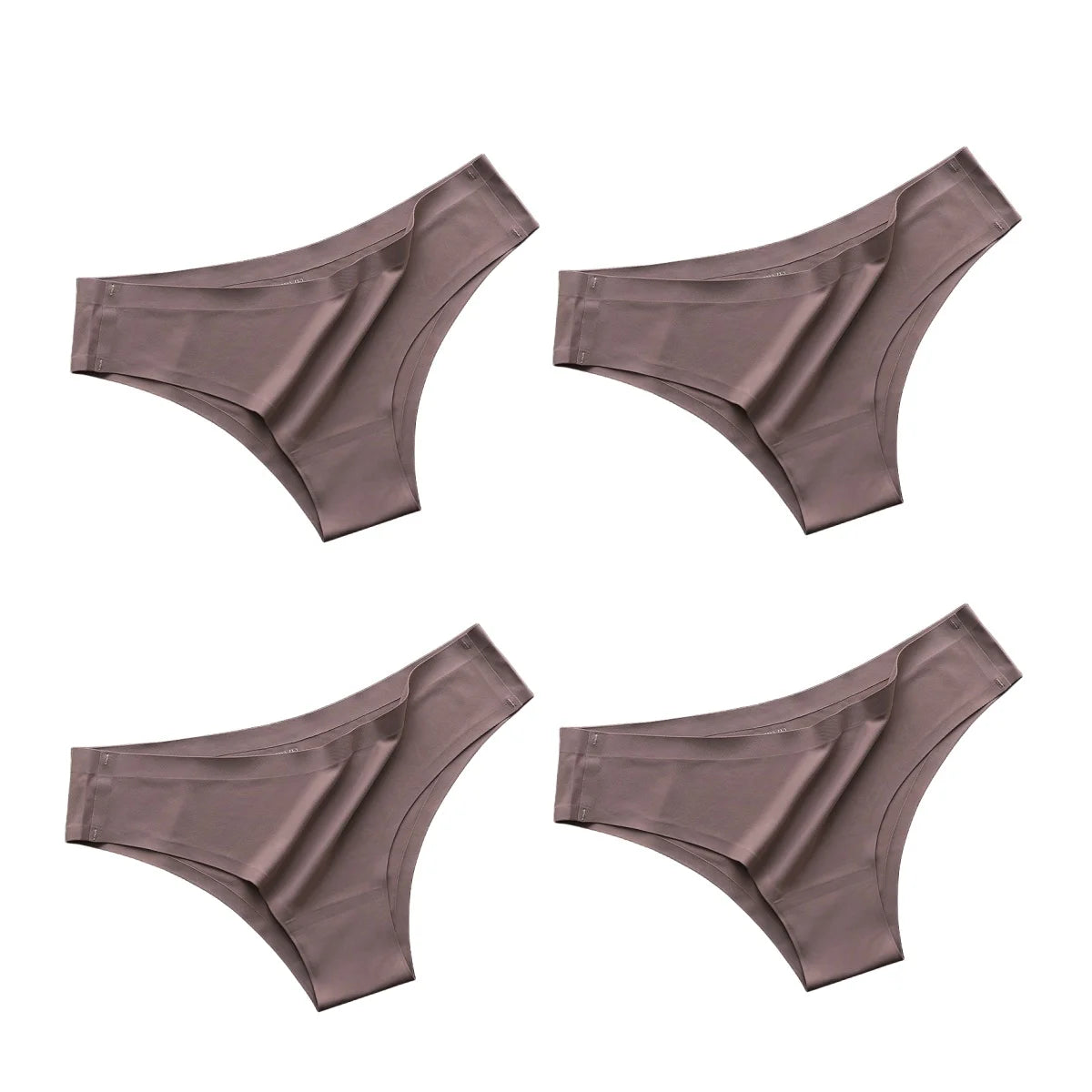 Sorelle Women's 4 Pc solid nylon cheeksters set
