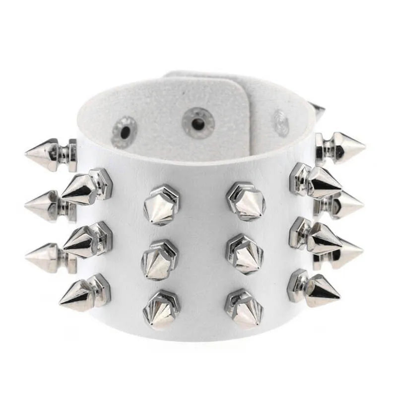 Lomi3 Women’s spiked punk bracelet