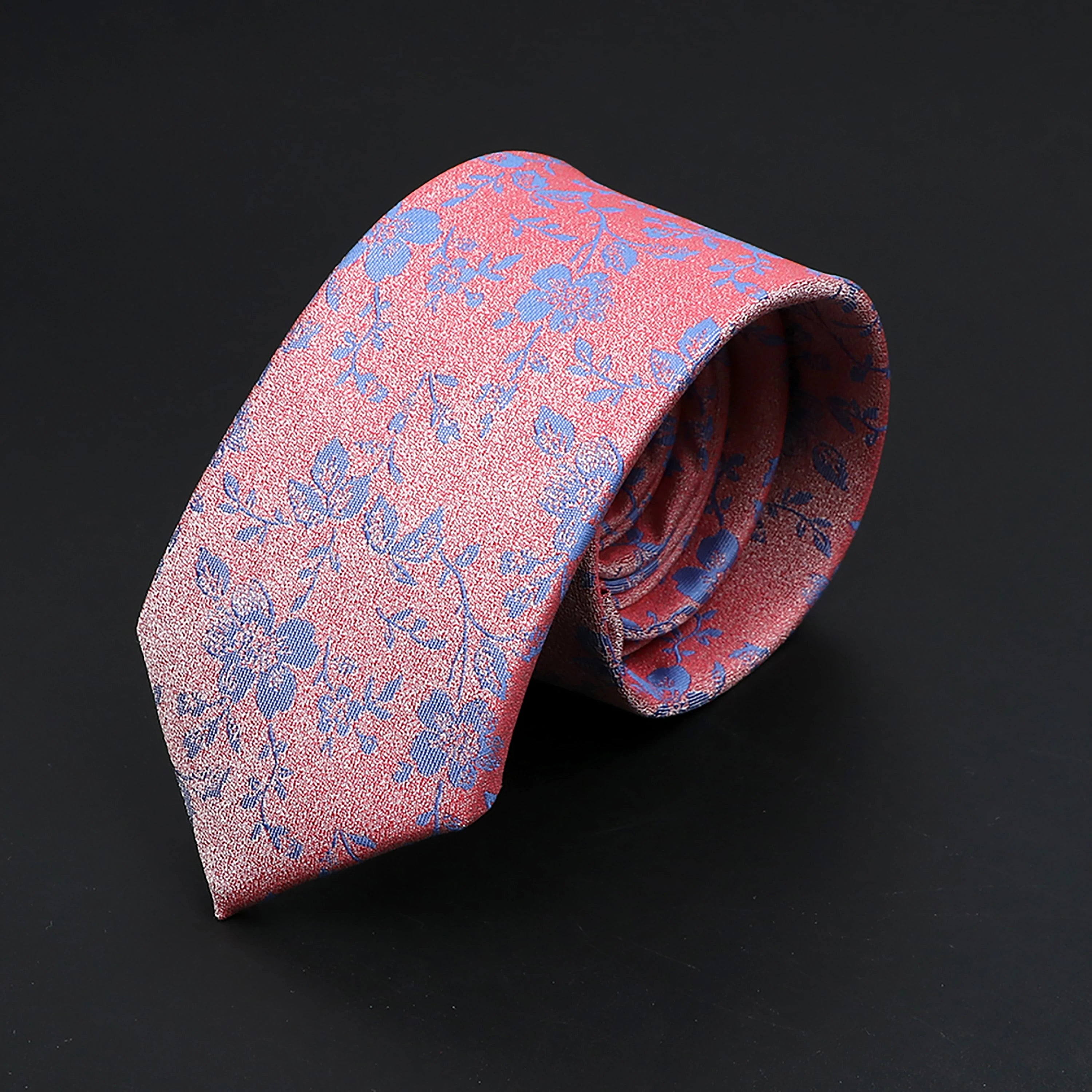 Arden Men's jacquard vibrant floral print tie