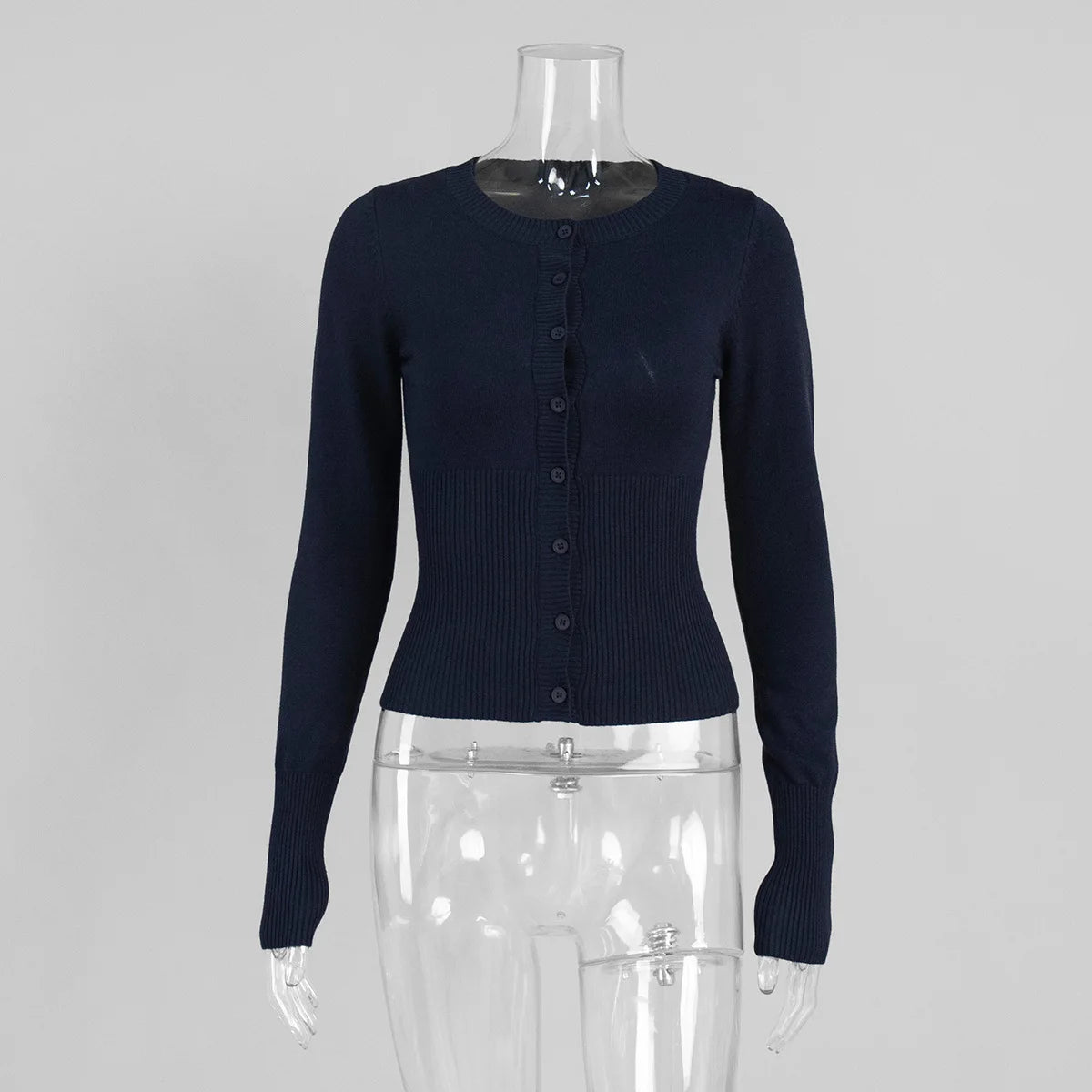 Sorelle Women's fitted button down cardigan shirt