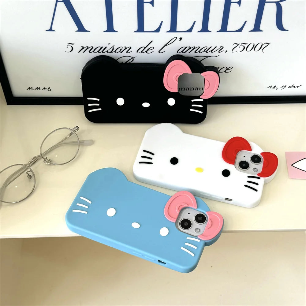 Hello Kitty 3D silicone iPhone case