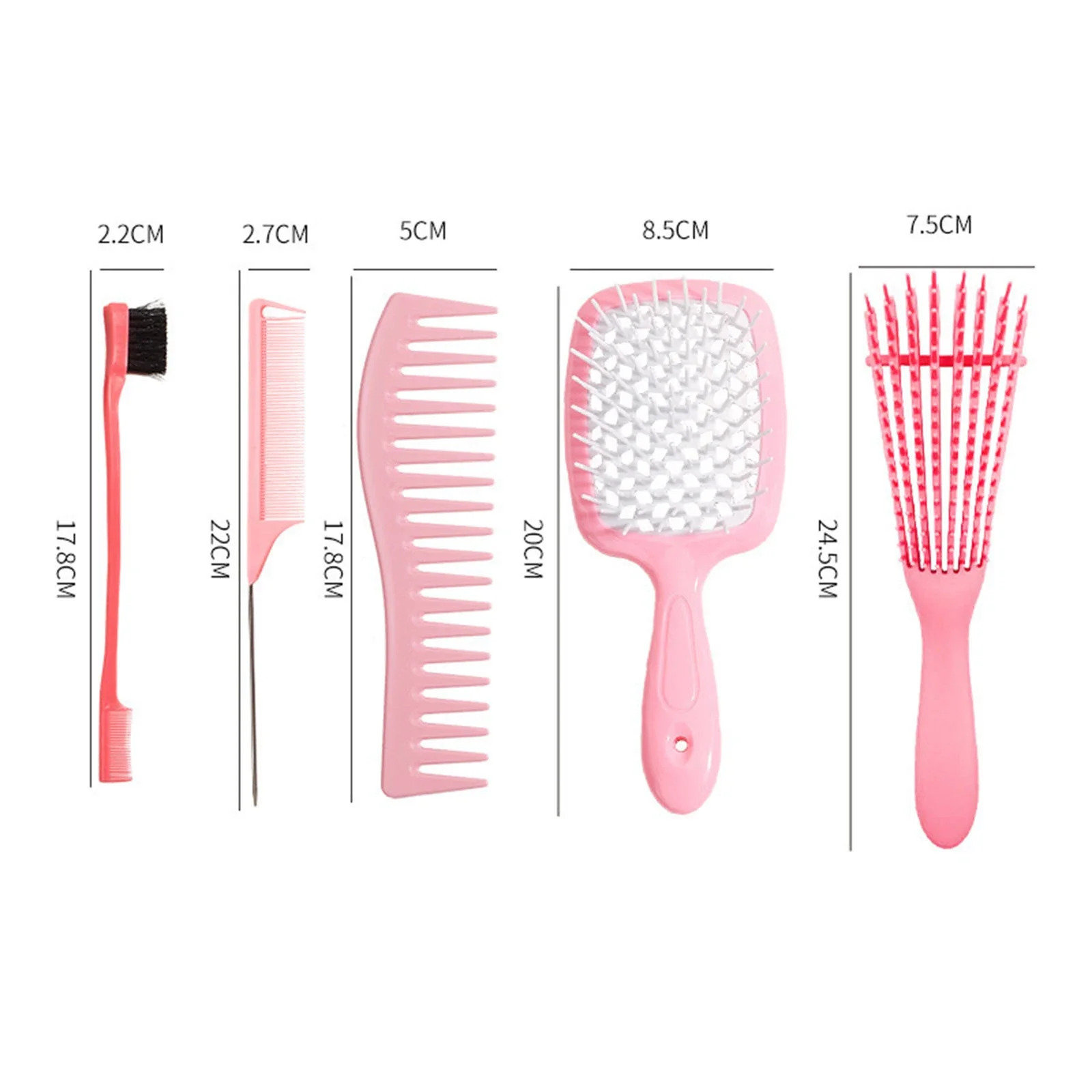 Tressence 5 pc detangling brush set
