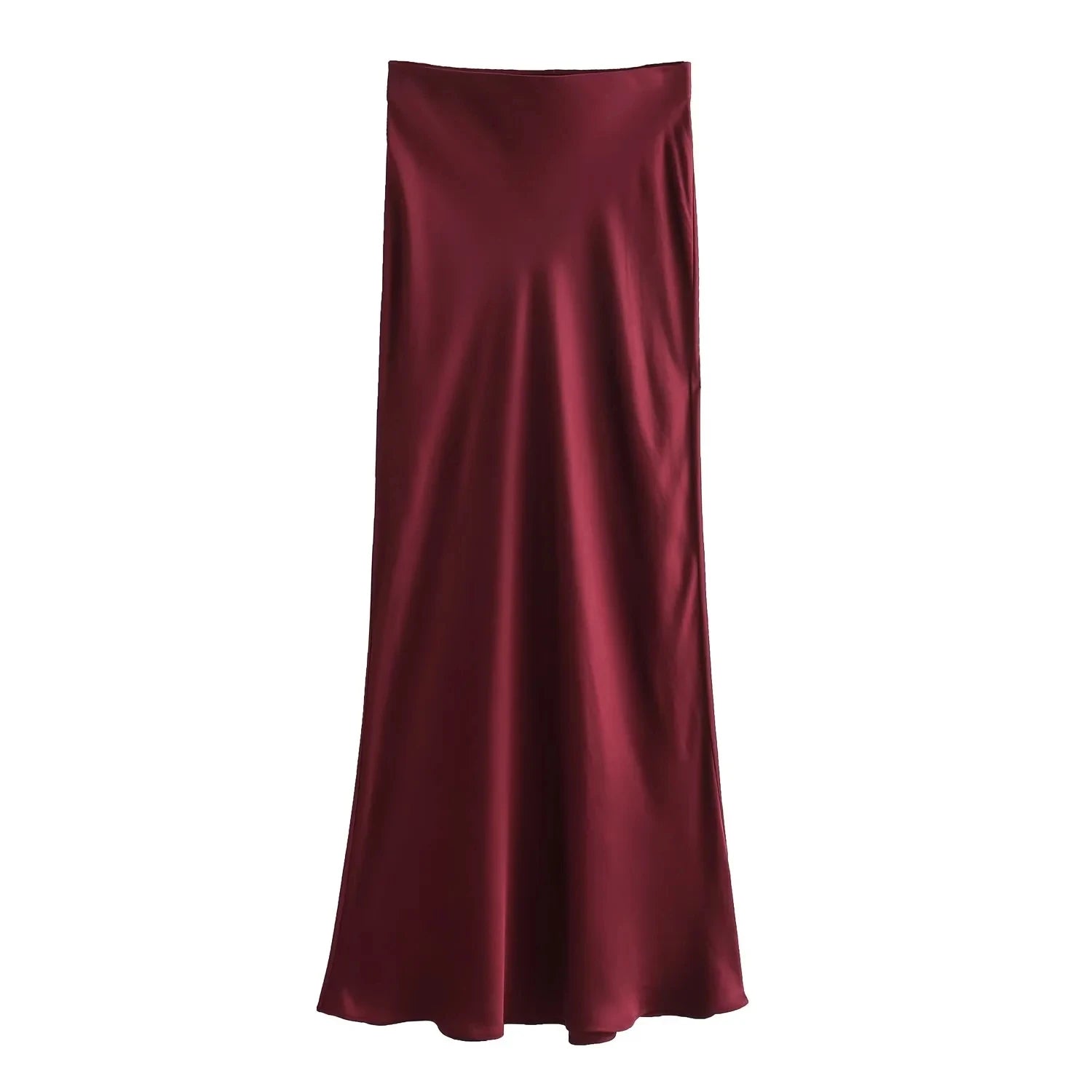 Sorelle Women's long satin maxi skirt