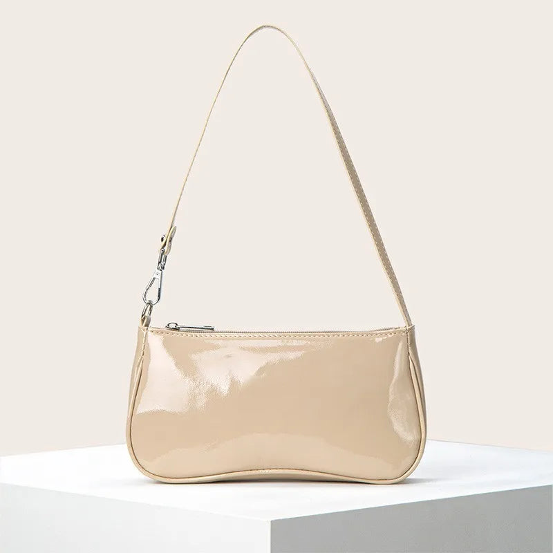 Lomi3 retro solid shoulder bag