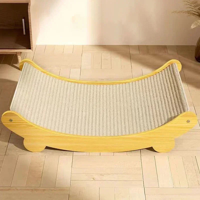 Nomu wood scratching pad cat bed
