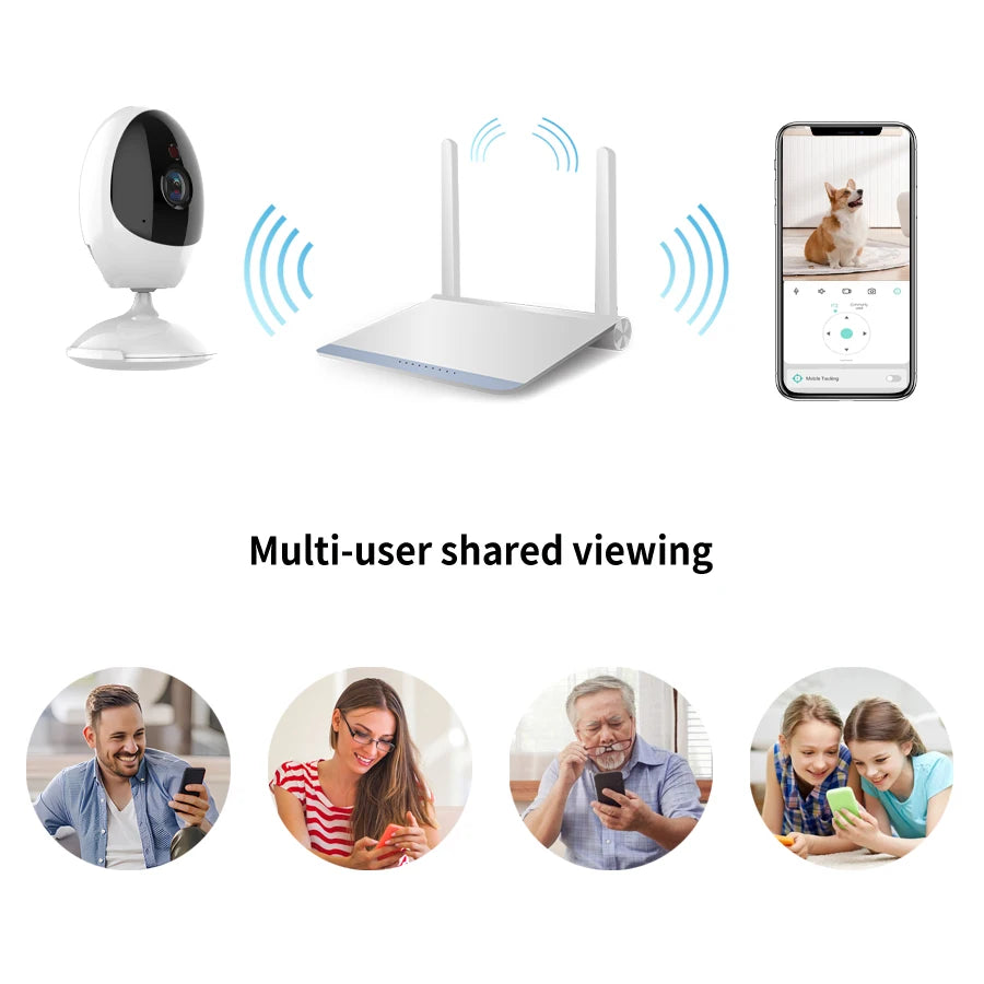 Nexa 1080P wireless WIFI security surveillance camera