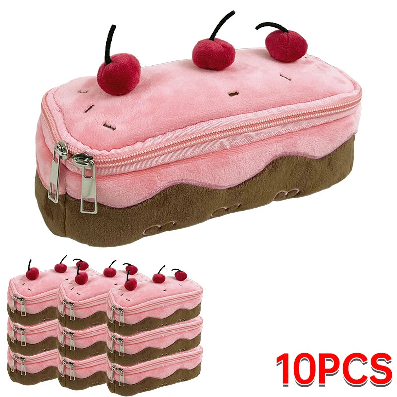 Kokomo cherry cake 1, 2, 5 or 10 Pc plush pencil case