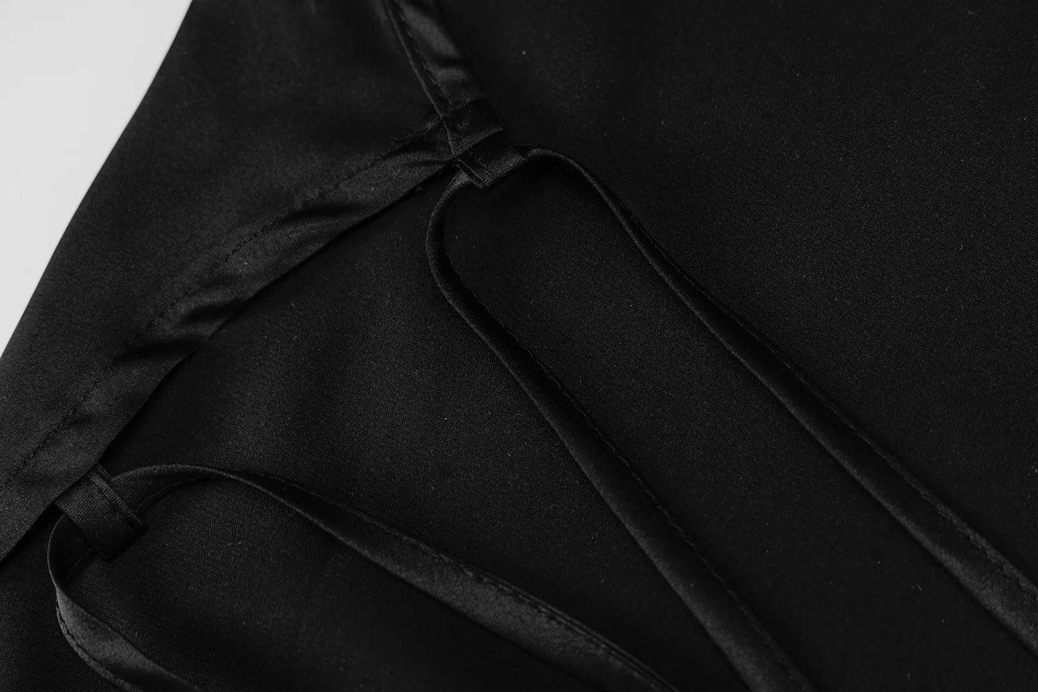 Sorelle Women's satin nightgown with lace trim and corset back