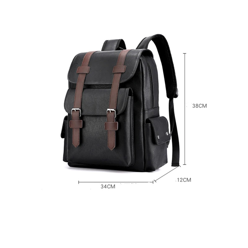 Arden Men's leather backpack