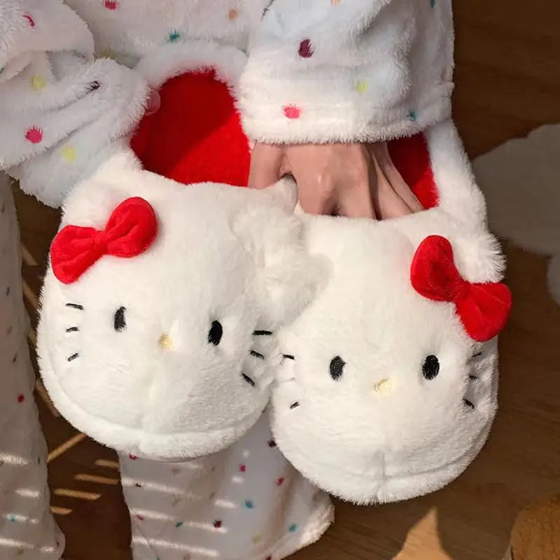 Hello kitty Women's plush house slippers