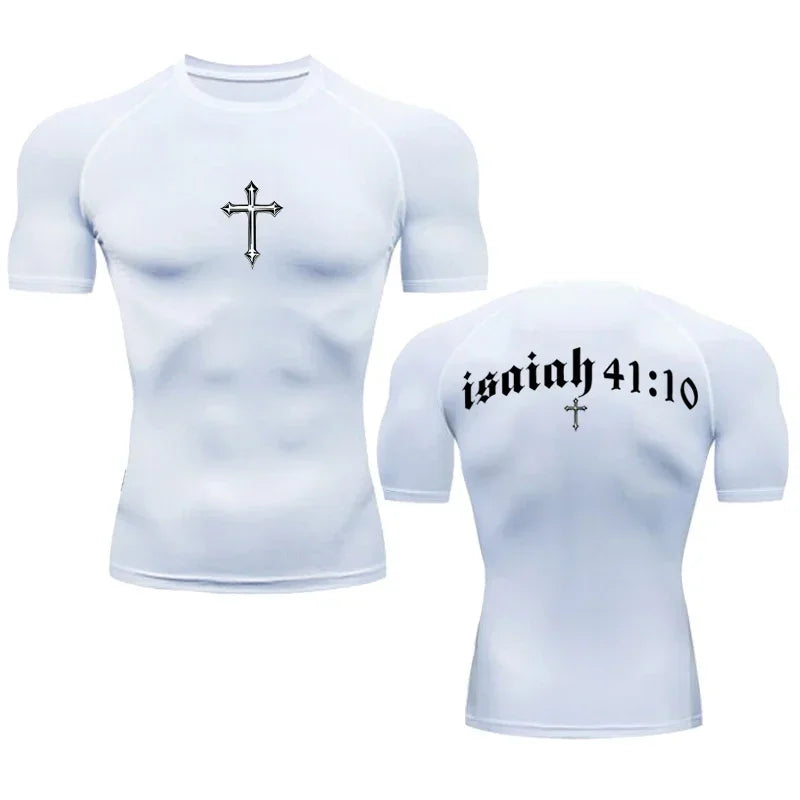 Valor men’s Christian compression workout shirt