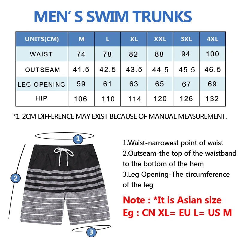 Sonlae Men's multi print swimming trunks