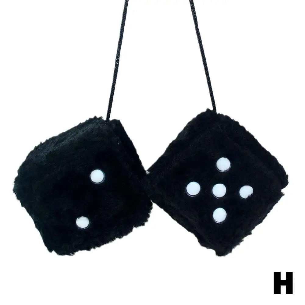 Cruzi hanging plush car dice