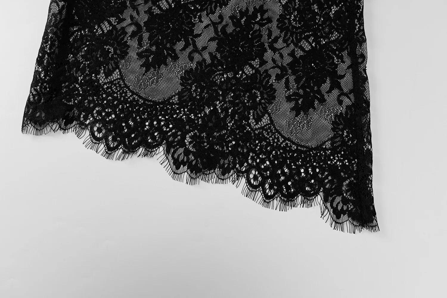 Sorelle Women's satin nightgown with lace trim and corset back