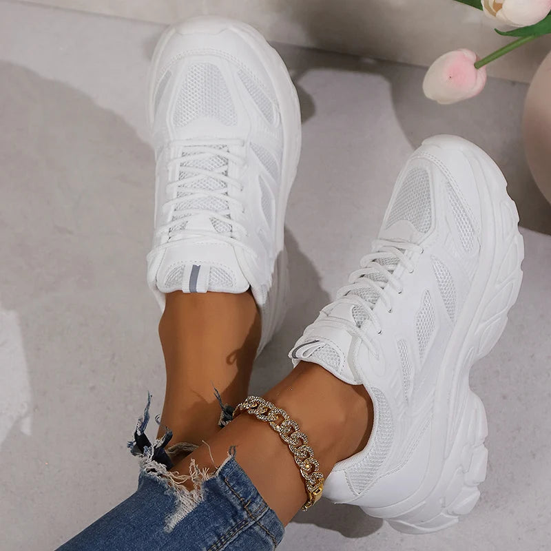 Luxa Women's chunky fitness shoes