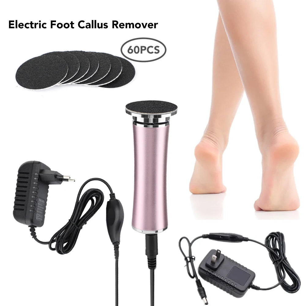 Vyra Women's ultimate electric foot callus remover set