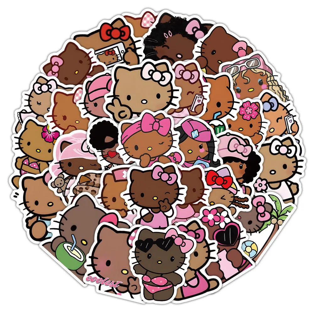 56 Pc Hello kitty stickers