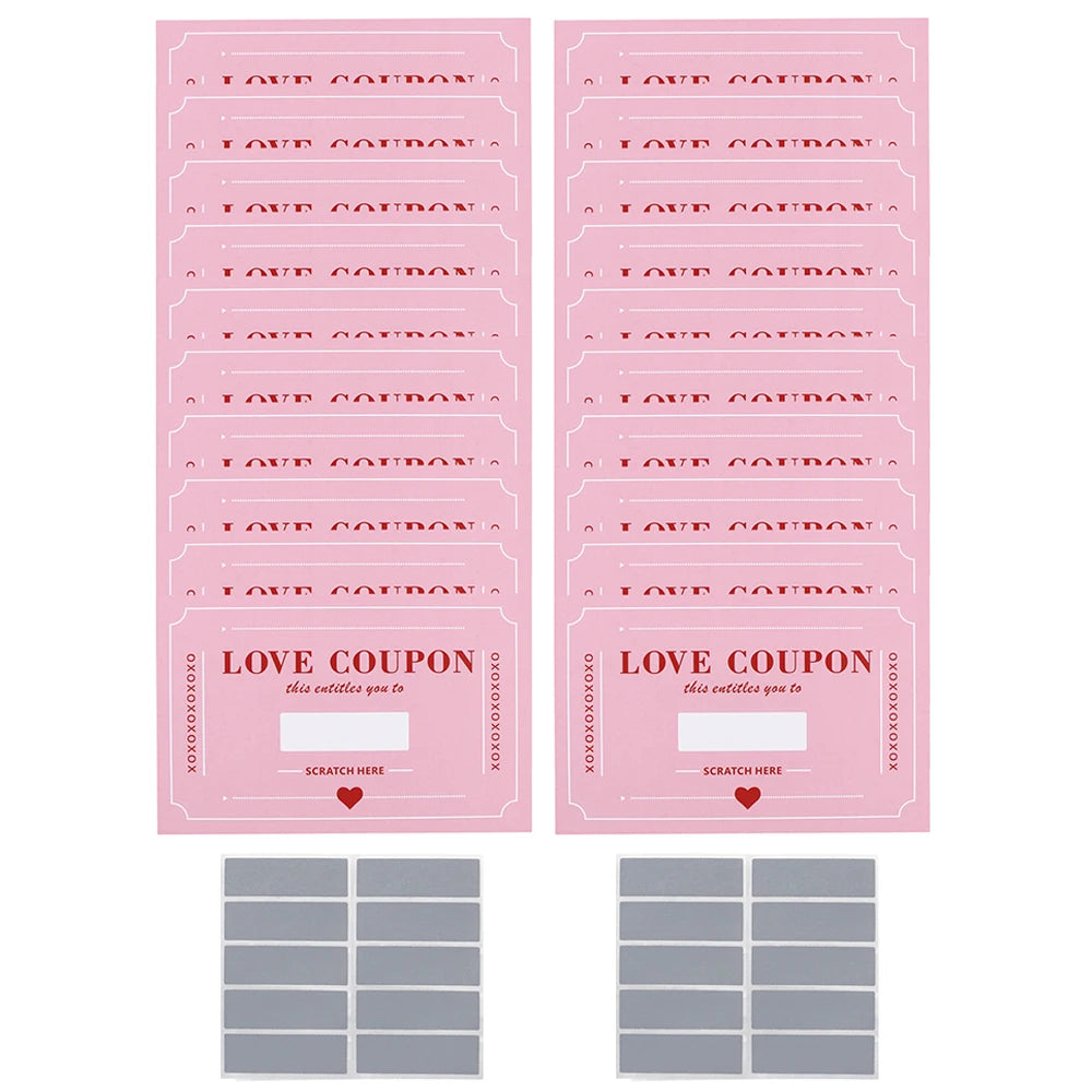 Joyvo 20 Pc love coupon set