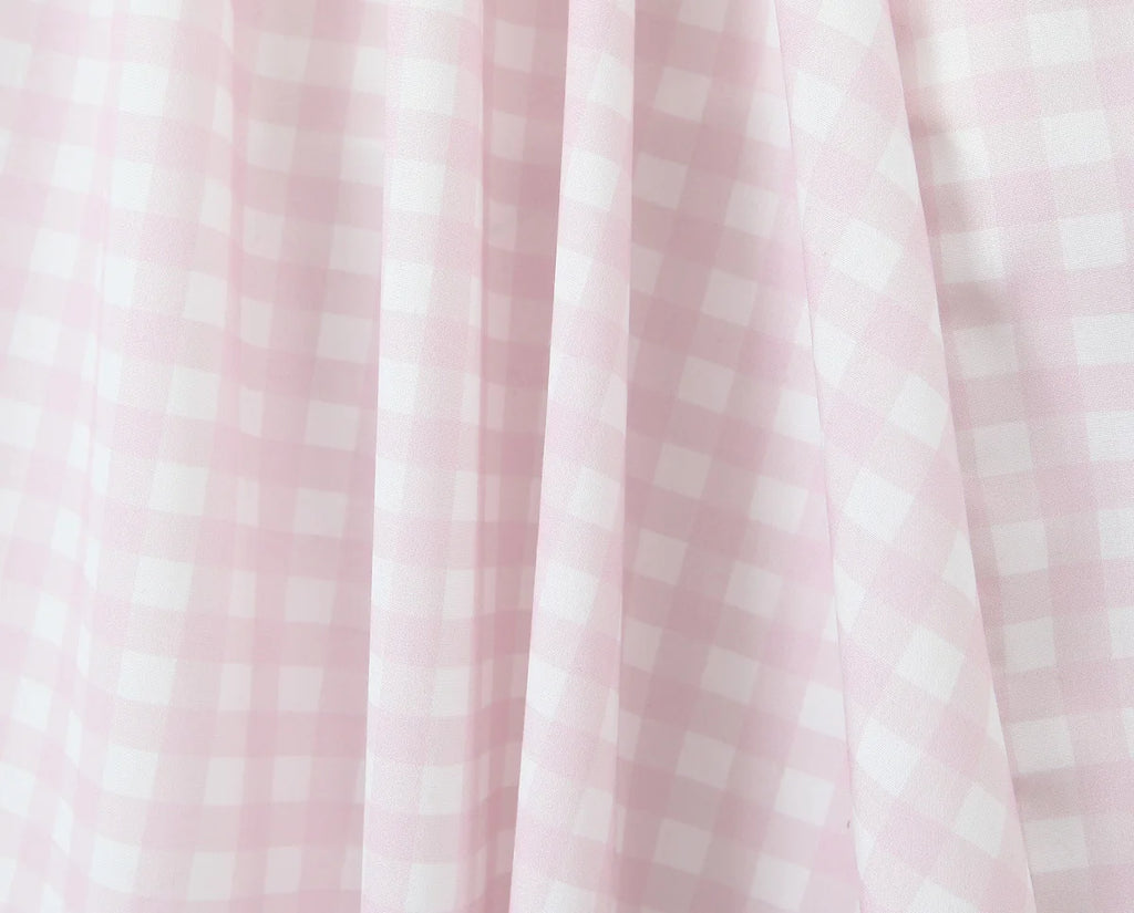 Sorelle Women's plaid A-line corset back flare dress