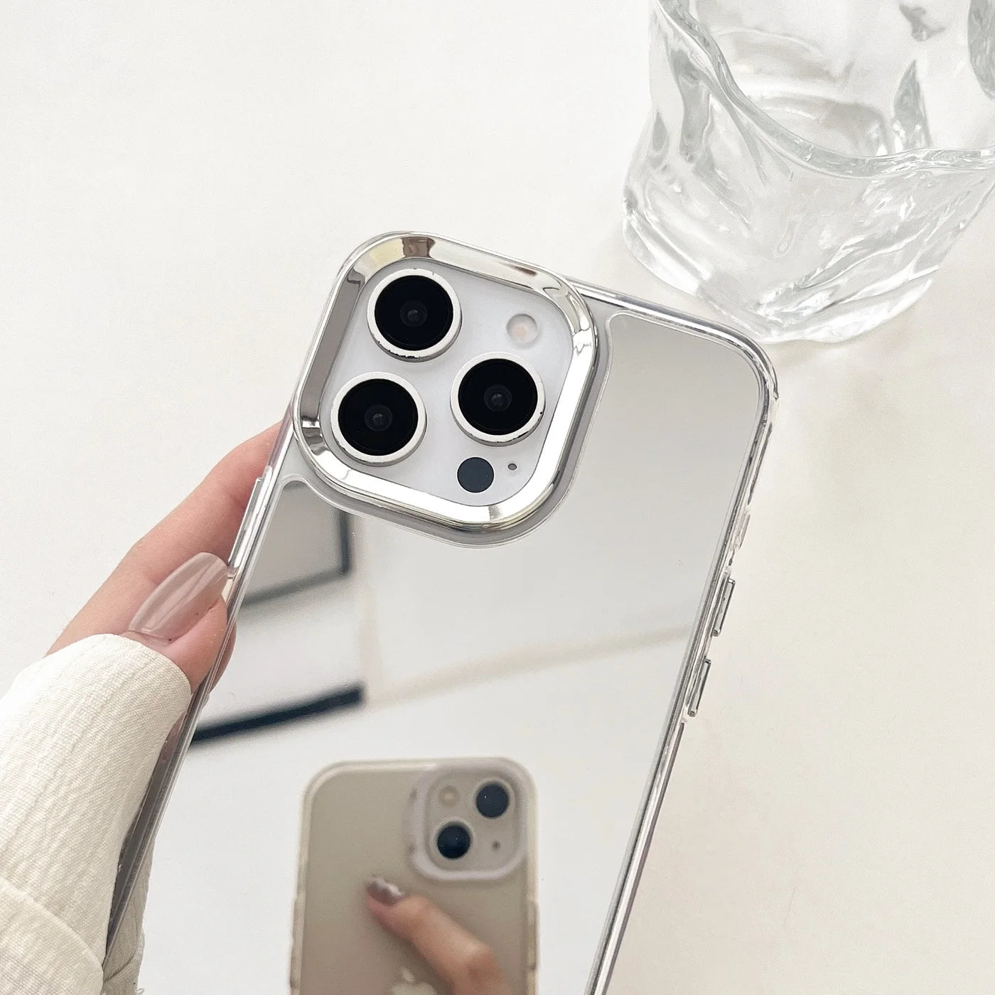 Nexa luxury mirror iPhone case