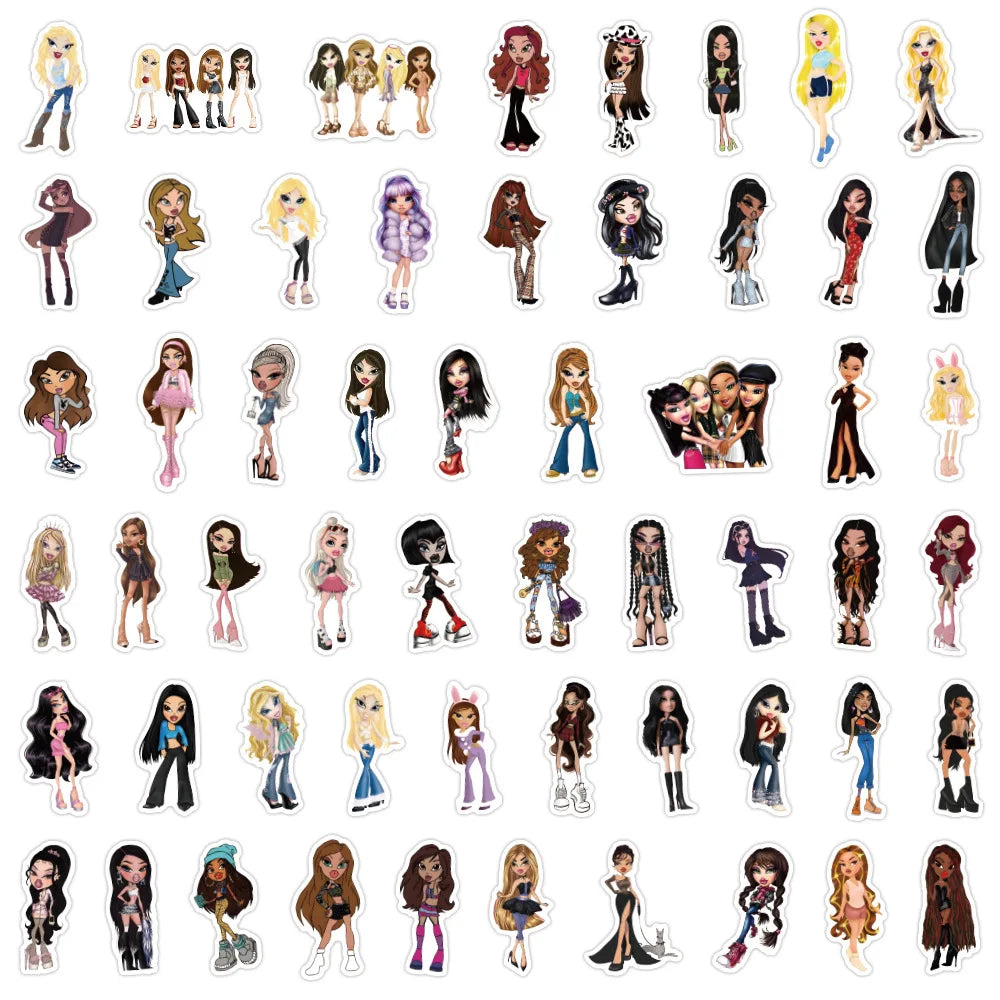 63 Pc Bratz stickers