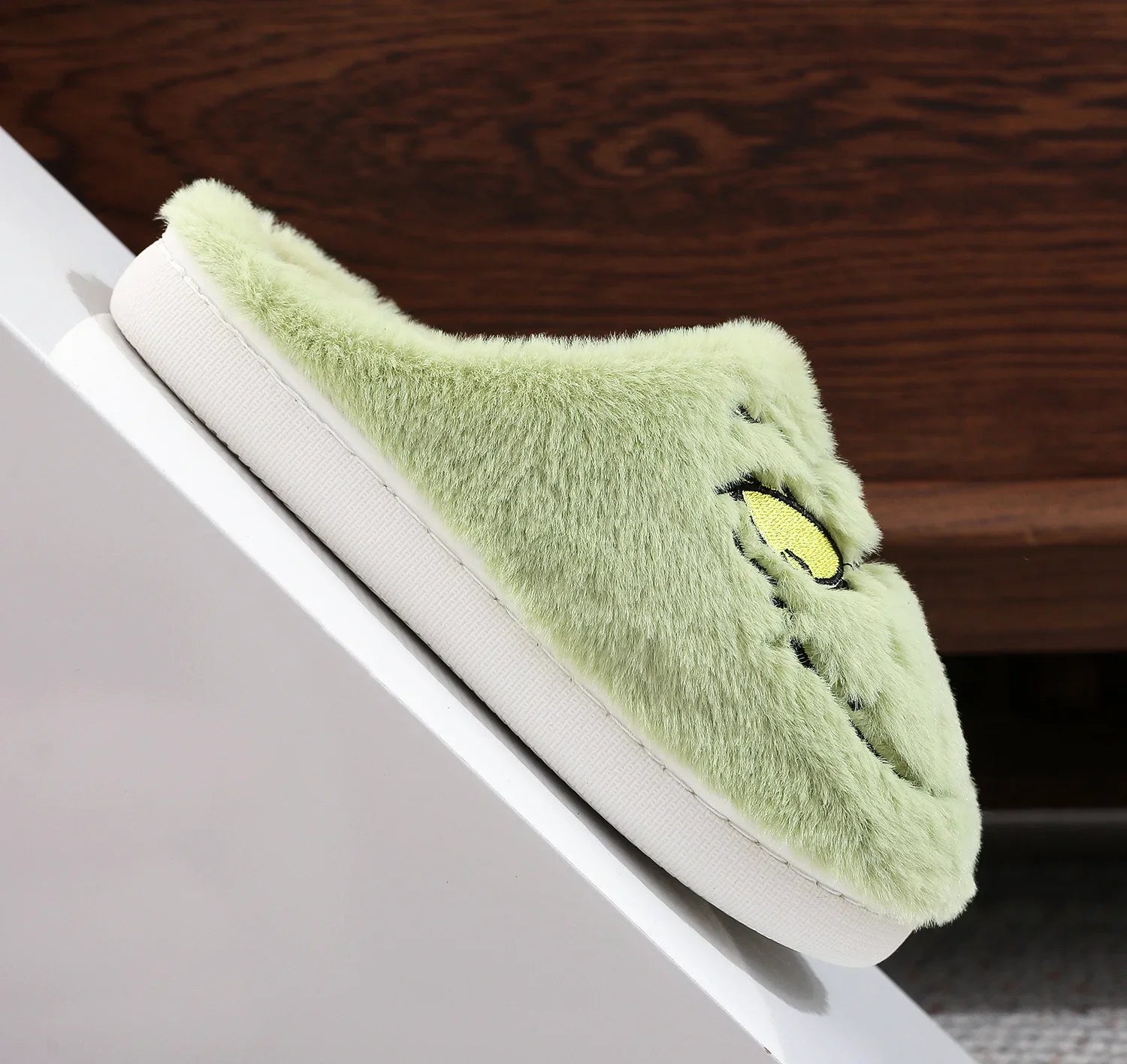 Grinch Women's plush house slippers
