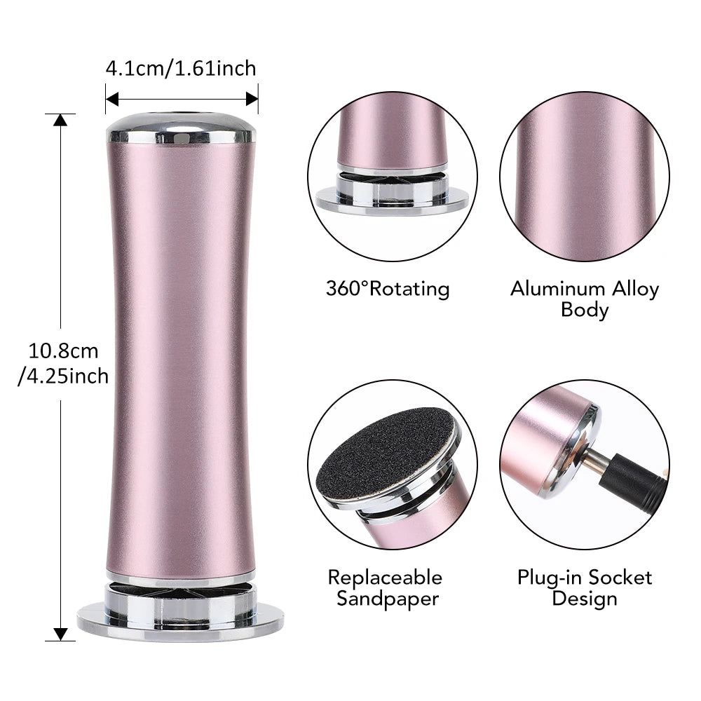 Vyra Women's ultimate electric foot callus remover set