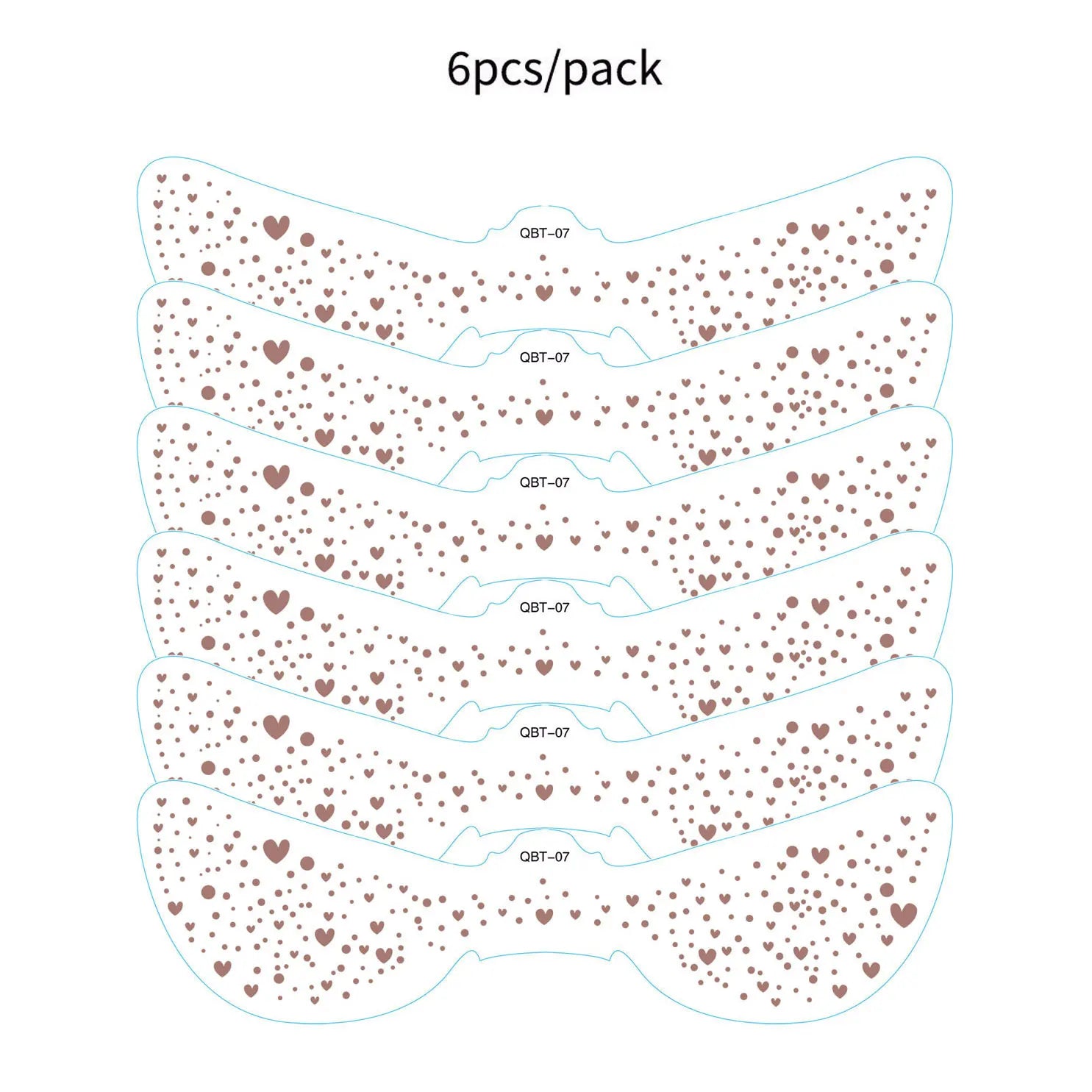 Vixa 6 Pc temporary tattoo freckles