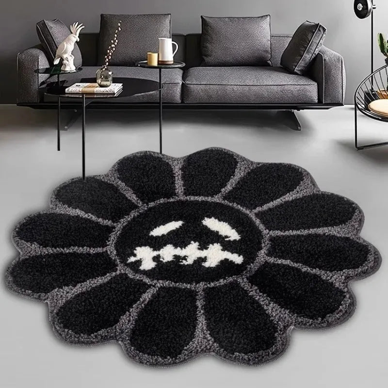 Takashi plush sunflower rug